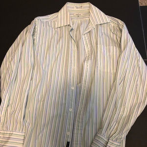Men's Faconnable Frech Cuff Shirt Size 16L